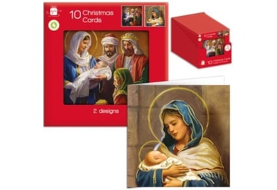 Giftmaker Square Traditional Religious Cards 10's (XANGC815)
