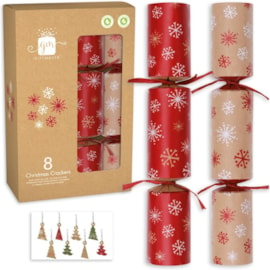 Giftmaker Christmas Kraft Tree Crackers 8x12" (XANGS501)