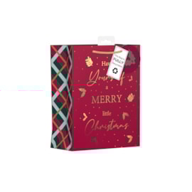 Giftmaker Merry Christmas Gift Bag Medium Giftmaker Merry Christmas Gift Bag Medium