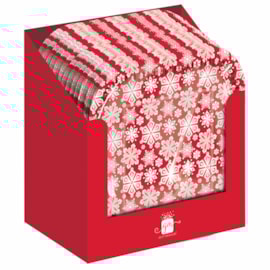 Giftmaker Generic Square Christmas Plates Pack 6 23cm Giftmaker Generic Square Christmas Plates Pack 6 23cm