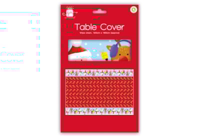 Giftmaker Kids Character Plastic Table Cover 120x180cm Giftmaker Kids Character Plastic Table Cover 120x180cm