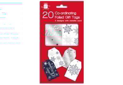 Giftmaker Co-ord Midnight Blue Gift Tags 20pk Giftmaker Co-ord Midnight Blue Gift Tags 20pk