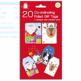Giftmaker Santa & Friends Gift Tags 20's Giftmaker Santa & Friends Gift Tags 20's