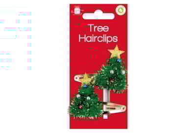 Giftmaker Christmas Tree Hair Clips Giftmaker Christmas Tree Hair Clips