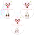 Giftmaker Novelty Christmas Dangley Earrings Asst Giftmaker Novelty Christmas Dangley Earrings Asst