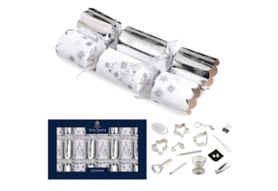 Tom Smith Silver Deluxe Crackers 8x14" Tom Smith Silver Deluxe Crackers 8x14"