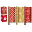 Giftmaker 1.5m Christmas Traditions Roll Wrap 1.5m
