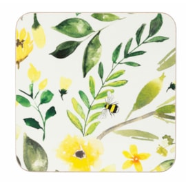 David Mason Design Bee-beautiful Set Of 4 Coasters (XB6912)