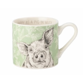 David Mason Design Fieldview Farm Pig Mug David Mason Design Fieldview Farm Pig Mug