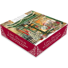 Ling Christmas Shopping Cards (XBR847)
