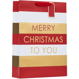 Merry Christmas Gift Bag Xlarge (XBV-163-XL)