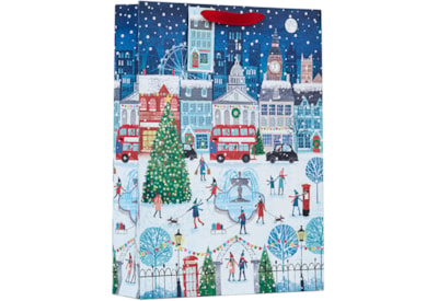 Christmas In The City Gift Bag Xlarge (XBV-182-XL)