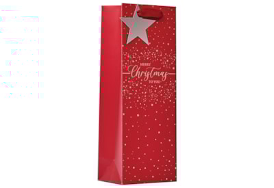 Merry Christmas Bottle Bag