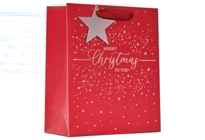 Merry Christmas Gift Bag Medium Merry Christmas Gift Bag Medium