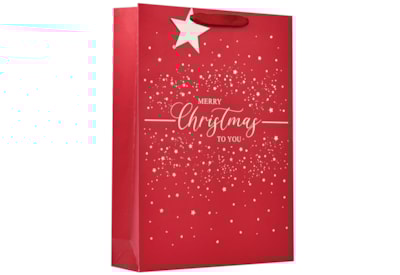 Merry Christmas Gift Bag Xlarge