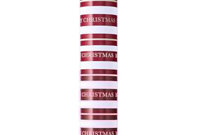 Christmas Stripe Gift Wrap 3m Christmas Stripe Gift Wrap 3m