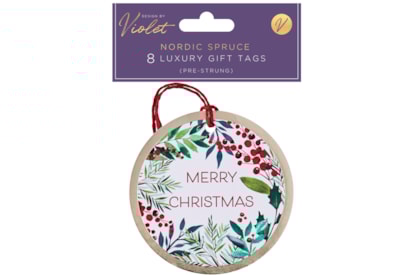 Festive Foliage 8pk Gift Tags Festive Foliage 8pk Gift Tags