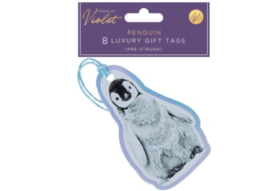 Penguin Fairisle 8pk Gift Tags