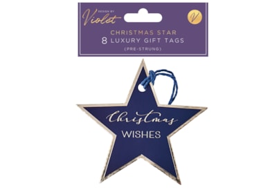Christmas Star 8pk Gift Tags