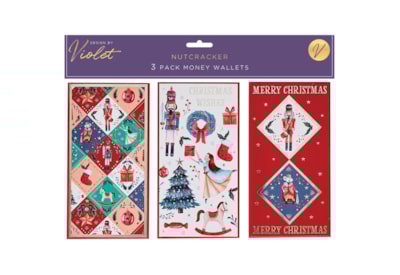 Nutcracker 3pk Money Wallets Nutcracker 3pk Money Wallets