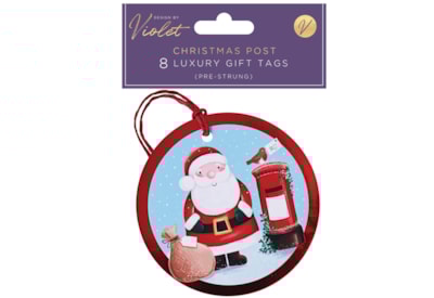 Christmas Post 8pk Gift Tags
