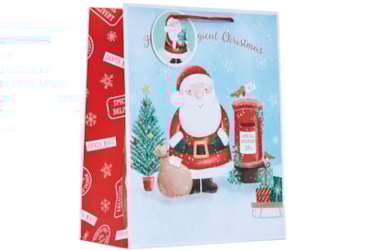 Christmas Post Gift Bag Large Christmas Post Gift Bag Large