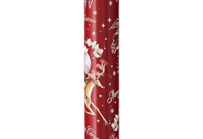 Whimsical Santa Gift Wrap 3m