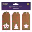 12pk Kraft Die Cut Gift Tags 12pk Kraft Die Cut Gift Tags
