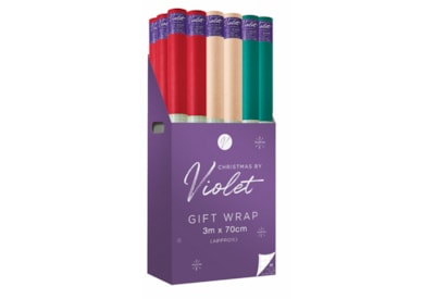 Assorted Plain Kraft Wrap 3m Assorted Plain Kraft Wrap 3m