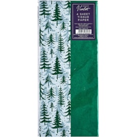 4 Sheet Tissue Green Christmas Tree (XBV-TREE-PT)