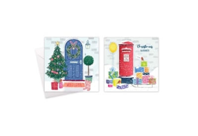 Christmas Cards Postbox/door 10pk Christmas Cards Postbox/door 10pk
