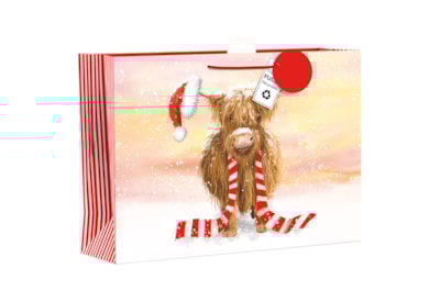 Giftmaker Highland Cow Gift Bag Xlarge Giftmaker Highland Cow Gift Bag Xlarge
