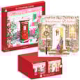 Giftmaker Painted P/box & F/door Sq Cards 2 Designs 10pk Giftmaker Painted P/box & F/door Sq Cards 2 Designs 10pk