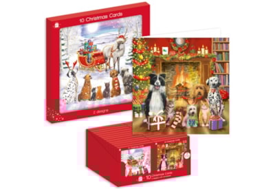 Giftmaker Traditional Pets Sq Cards 2 Designs 10pk Giftmaker Traditional Pets Sq Cards 2 Designs 10pk