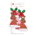 Giftmaker Christmas Novelty Hair Clips 3pk