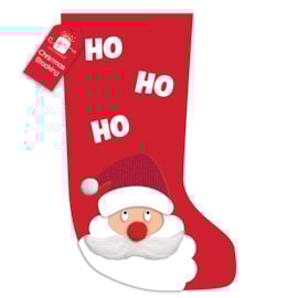 Giftmaker Santa Ho Ho Ho Stocking Giftmaker Santa Ho Ho Ho Stocking