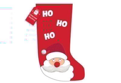 Giftmaker Santa Ho Ho Ho Stocking