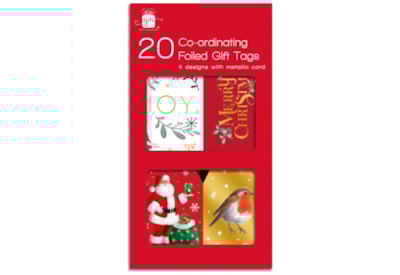 Giftmaker Co-ord Trad Gift Tags 20pk