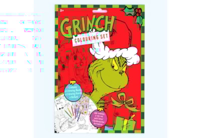 Grinch Colouring Set