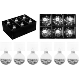 Harvey & Mason Silver Star Confetti Place Card Holders Harvey & Mason Silver Star Confetti Place Card Holders