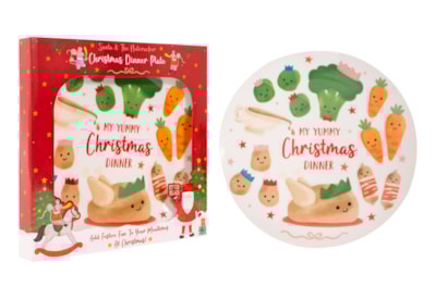Rsw Santa & The Nutcracker Kids Dinner Plate Rsw Santa & The Nutcracker Kids Dinner Plate