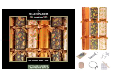 Harvey & Mason 6 Deluxe Copper Acorn Crackers 13.5" Harvey & Mason 6 Deluxe Copper Acorn Crackers 13.5"