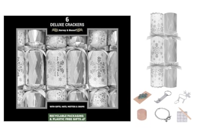 Rsw 6 Deluxe Snowflake Crackers 13.5" (XM6787)