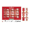Rsw 8 Premium Red Poinsettia Crackers 12.5" (XM6791)