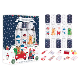 Rsw 10 Family Santa & Friends Crackers 12" (XM6813)