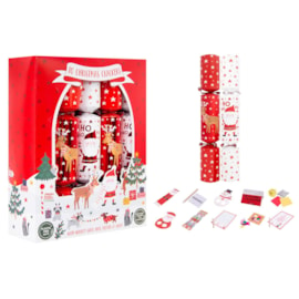 Rsw 10 Family Santa & Helpers Crackers 12" (XM6814)