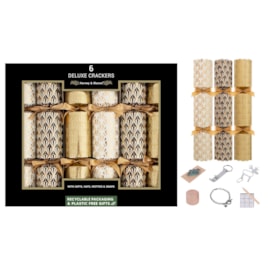 Harvey & Mason 6 Deluxe Art Deco Crackers 13.5" Harvey & Mason 6 Deluxe Art Deco Crackers 13.5"