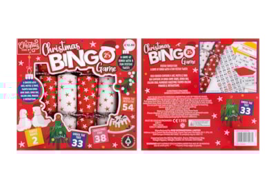 Christmas Bingo 9" Crackers 6s Christmas Bingo 9" Crackers 6s
