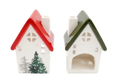 Sifcon Red/green T/light Holder 13cm Sifcon Red/green T/light Holder 13cm