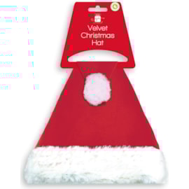 Red Velvet Santa Hat Red Velvet Santa Hat